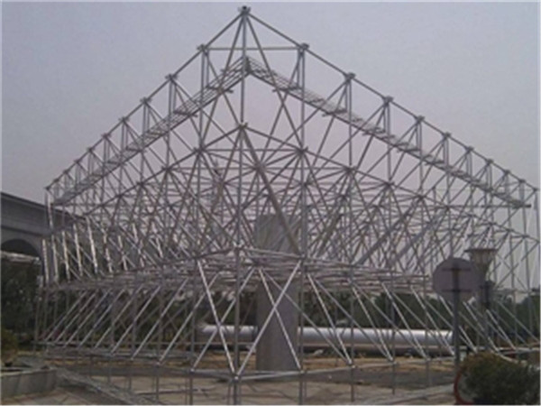 酒泉仓储物流网架加工厂家案例